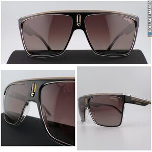 Carrera Polarized Gold Detail Gradient Browline Shades, Summer Spring 2M2LA 22S